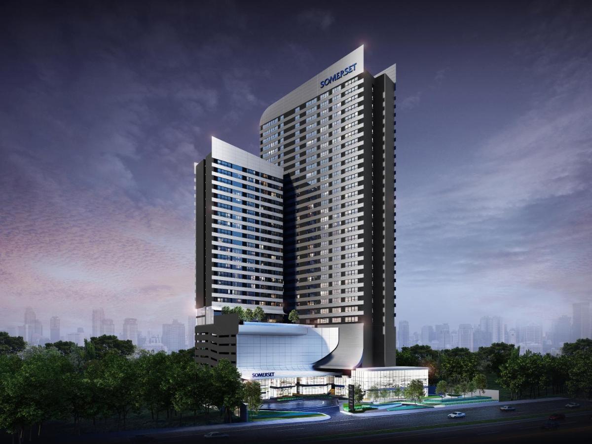 Somerset Rama 9 Bangkok Exterior foto The hotel's exterior