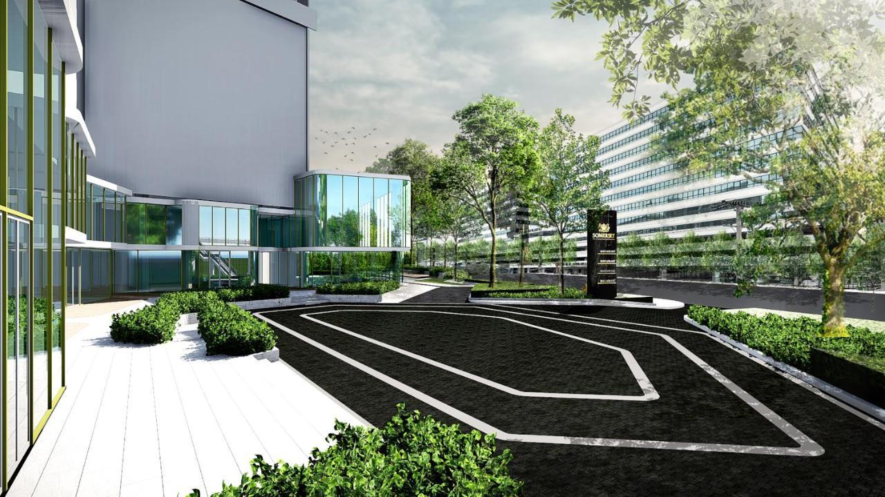 Somerset Rama 9 Bangkok Exterior foto The proposed new building of the University of Novi Sad